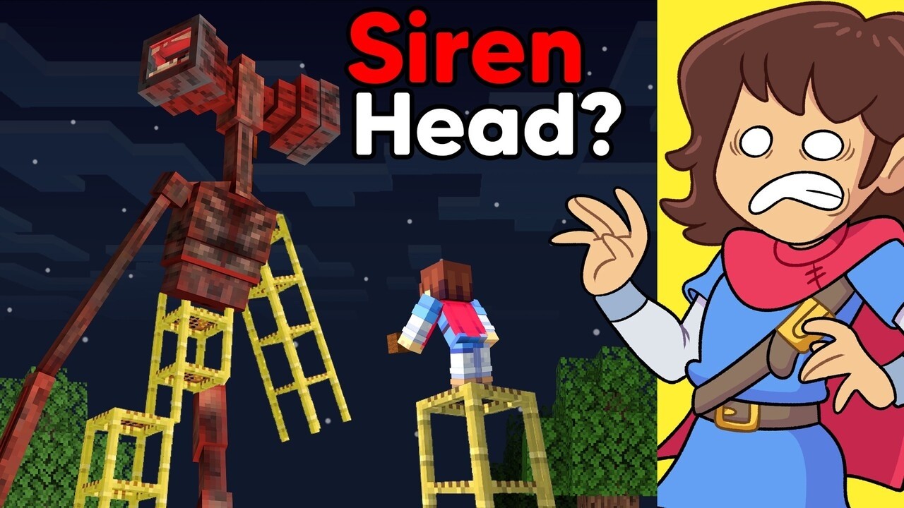 The Story of Siren Head in Minecraft