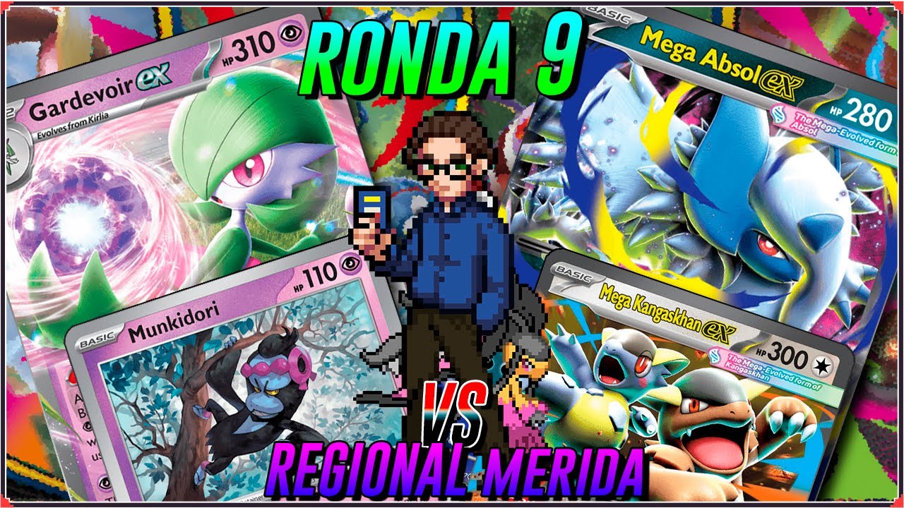 Ronda 9 TCG POKEMON MERIDA Regional en ESPAÑOL | Herny CHAO  VS Fernando Cifuentes
