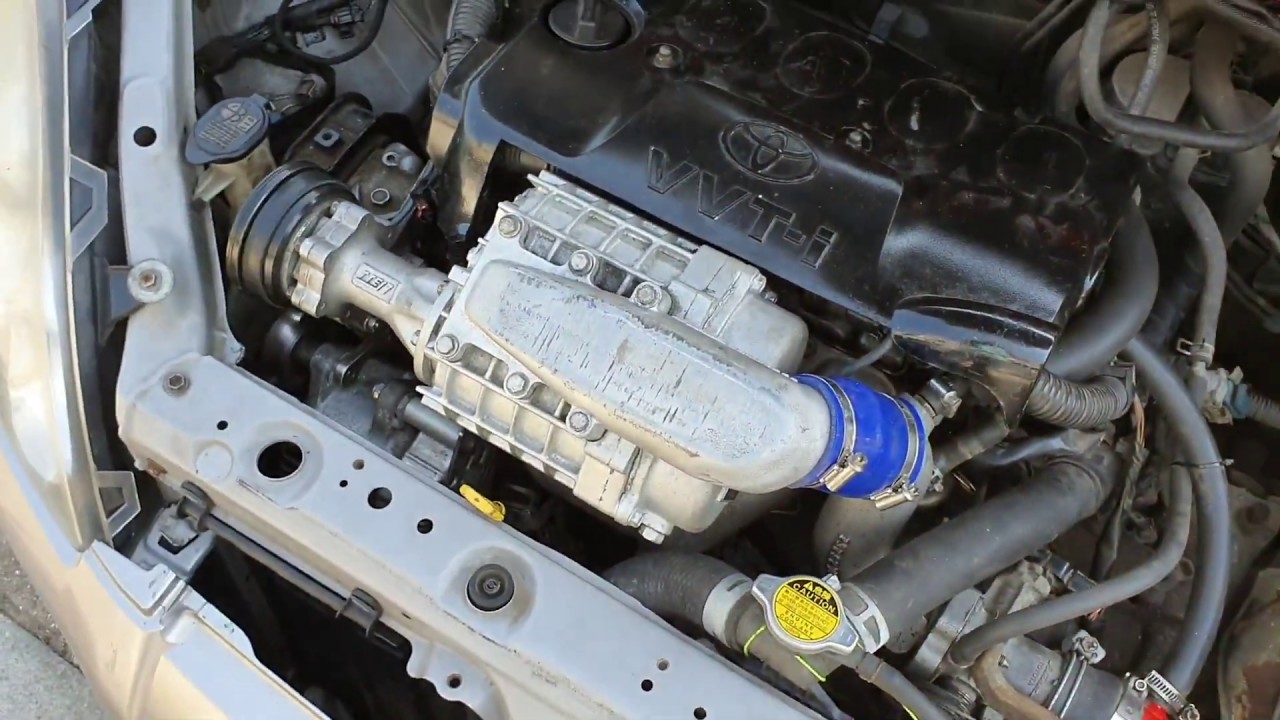 1NZ-FE Yaris / Vitz TTE / Blitz Supercharger idle