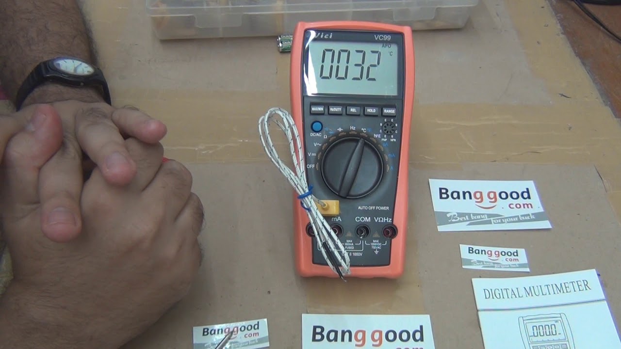Review Multimetro Digital VC99