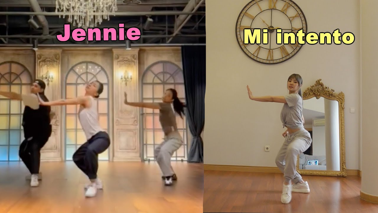 Hago la coreograf&iacute;a de JENNIE *Sad Girlz Luv Money* - La Chori
