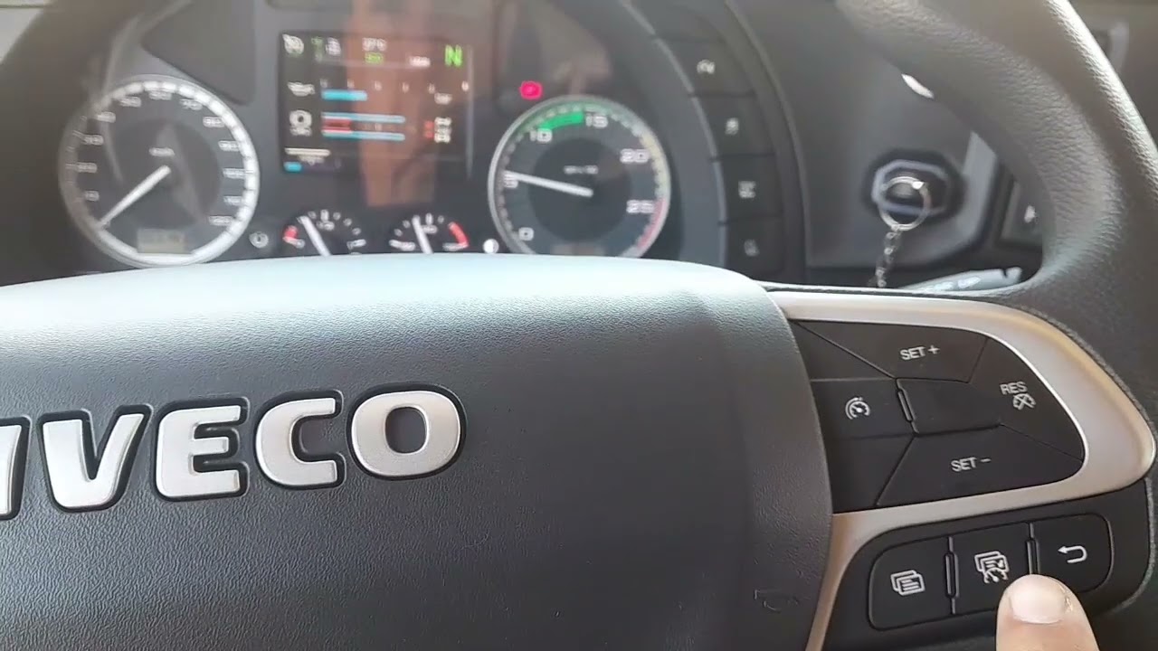 Como operar painel do iveco Sway.v 108