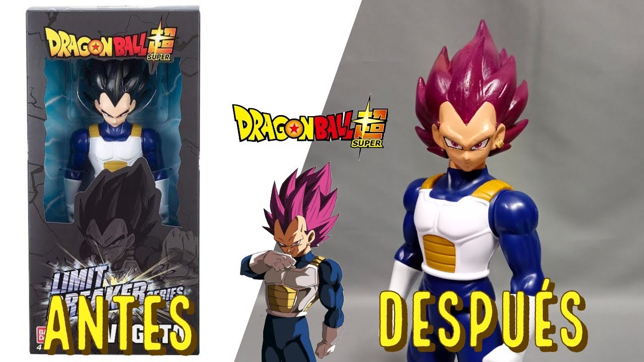 Semi-Custom Vegeta Ultra Ego Con Base de Figura Básica de Vegeta || Limit Breaker Series