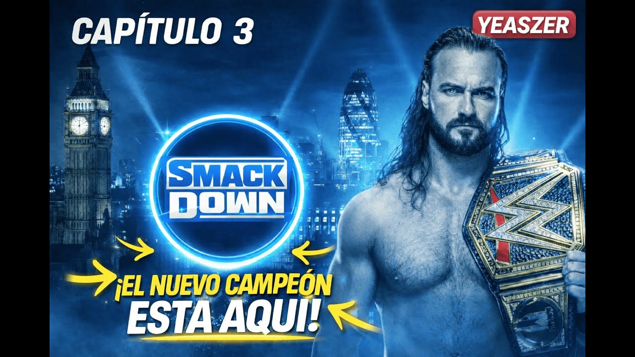 SmackDown Londres #3 | Drew Campeón, traiciones y clasificados al Main Event | Modo Universo WWE2k25