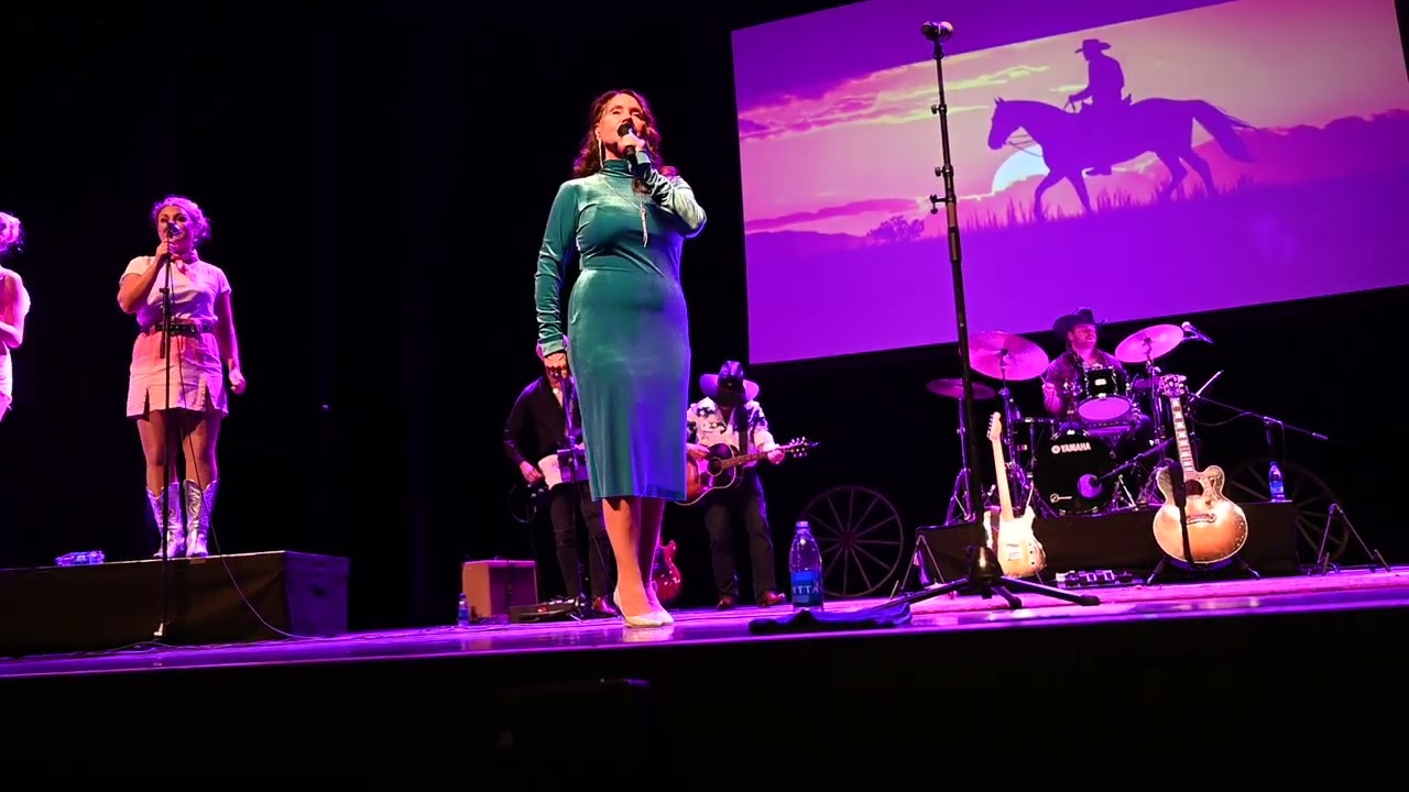 Heartache By The Number Christina Lindberg whit Peter Jezewski in the show Rock´n´Country Parade