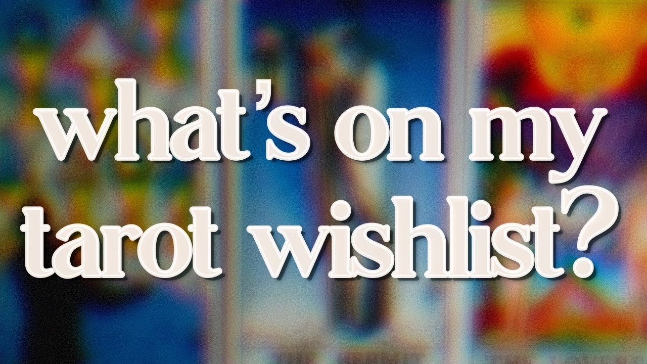 My Etsy Tarot & Oracle Wishlist | Window Shopping 004 | Sapling Tarot