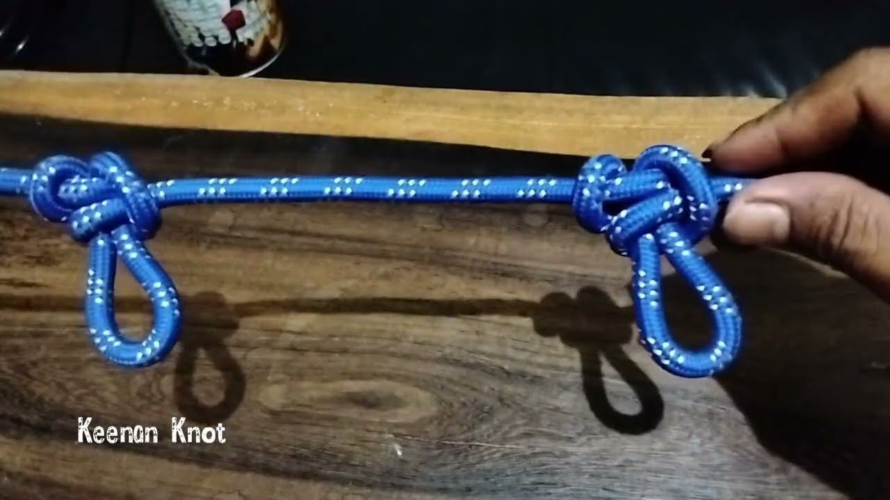 5 Simpul Tali Yang Wajib Anda Bisa - Mudah Ditiru Keenan Knot 