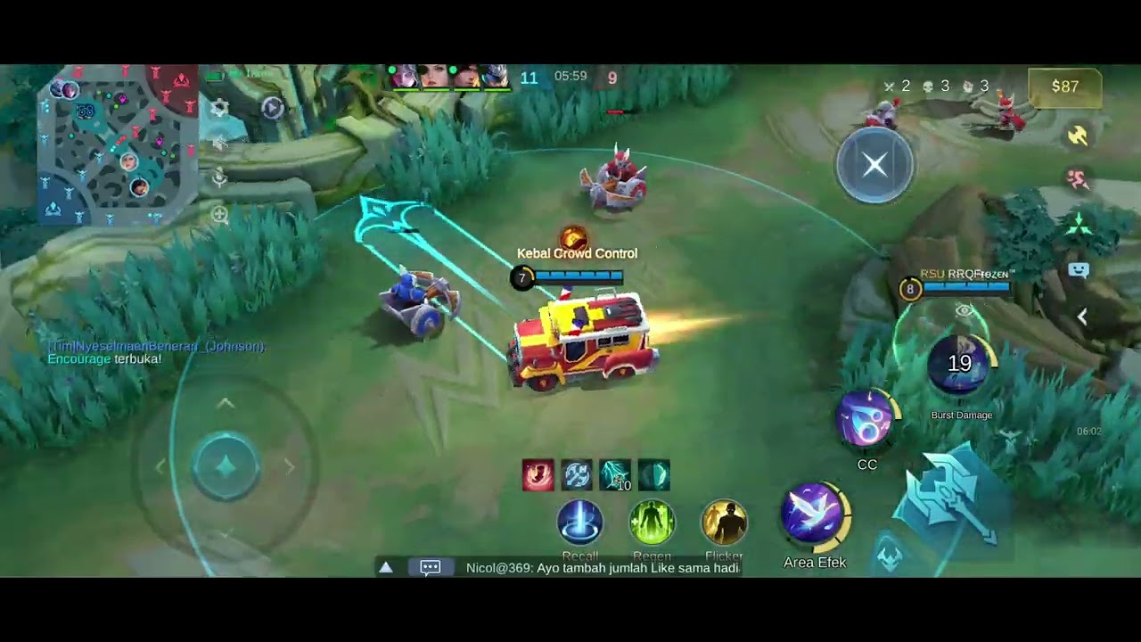 SOLO RANK AUTO BANTAI Main Chang'e Kok Didepan Pawangnya 🤣