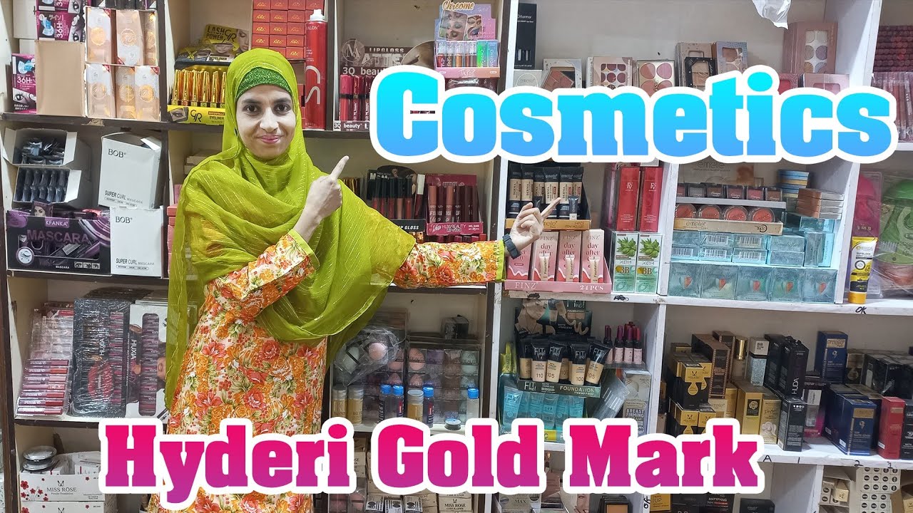 Hyderi Gold Mark I Shehzad Cosmetics Shop I Amazing Discount I Vlog No 51 #cosmeticsshop