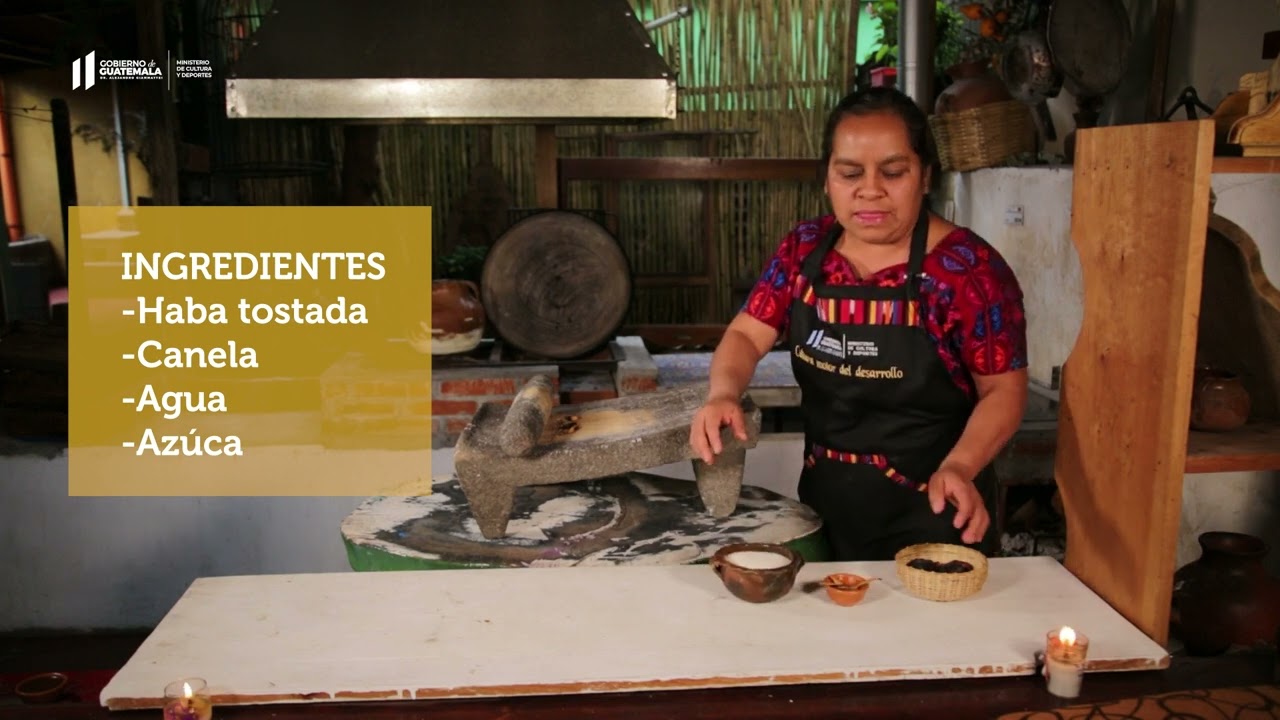 Atol de haba | #RutaGastron&oacute;mica de Guatemala