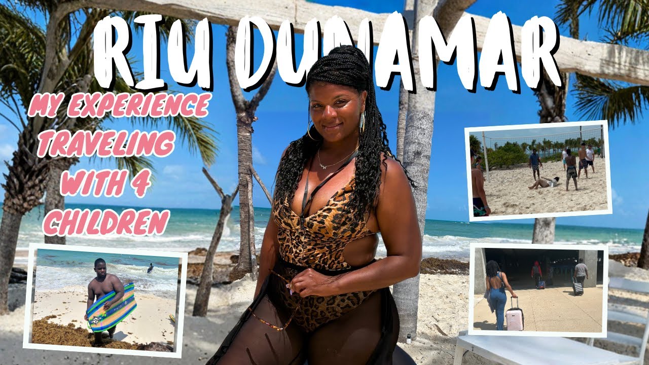 Family Trip to Riu Dunamar | Costa Mujeres, Mexico 🇲🇽 | Mom of 4 Travel Vlog ✈️