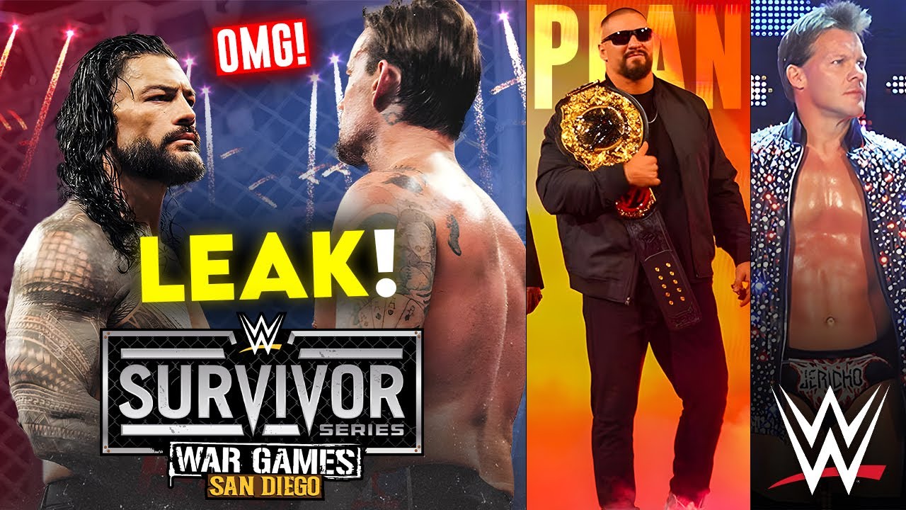 MASSIVE WarGames MATCH SPOILER 😲💥! Bron Breakker WORLD CHAMP PLANS | Y2J Return to WWE | WWE News