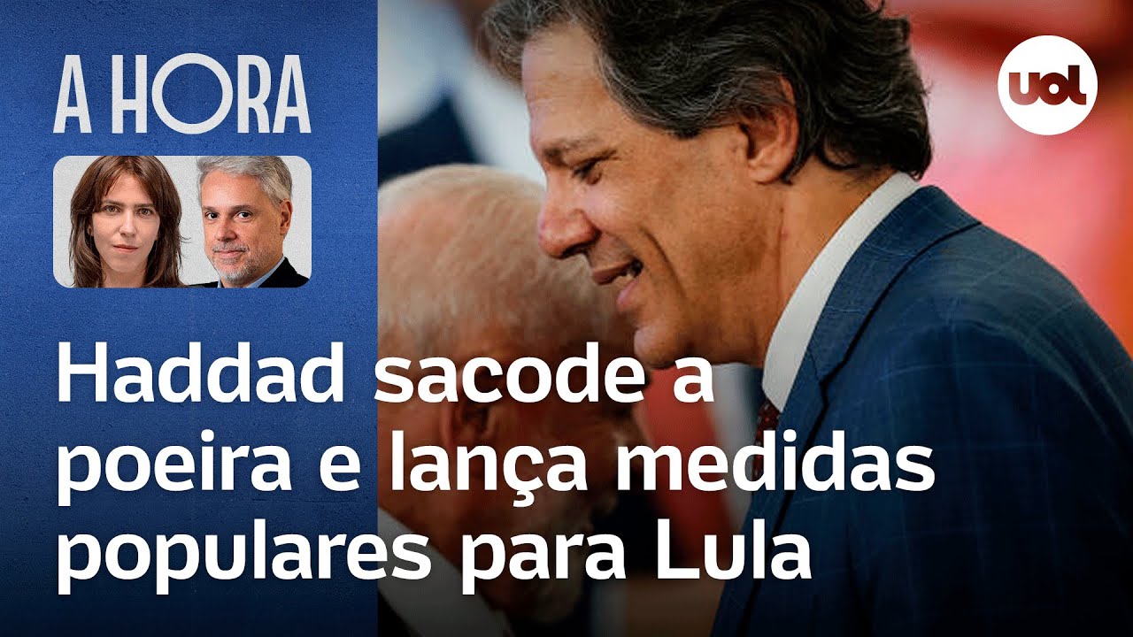 Haddad sacode a poeira e lança medidas populares para Lula | Toledo e Thais Bilenky