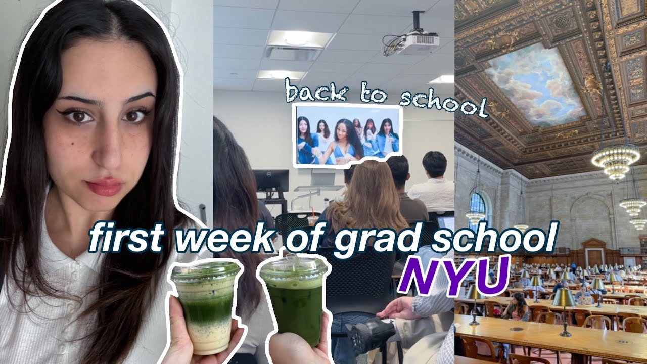 first week of classes at NYU | marketing major, sunrise influencer event, dance class, etc.