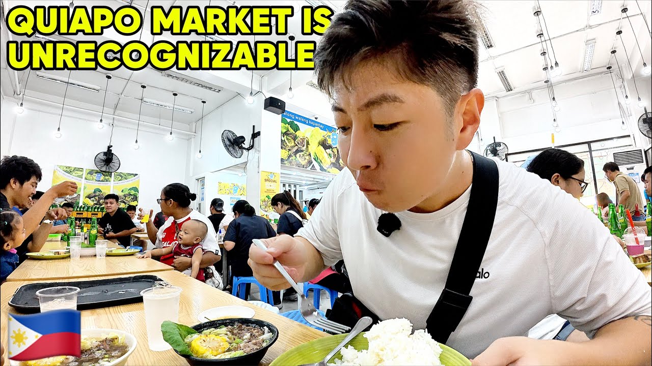 A Subscriber Shows Me MRT & Hidden Food Gems in the NEW Quiapo 🇵🇭