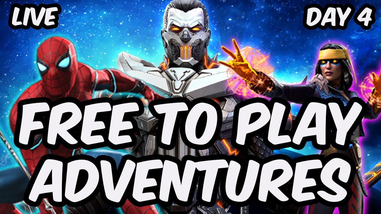 Free To Play Adventures 2025 - Day 4: Valiant Act 8 & 9 Push - Marvel Contest of Champions