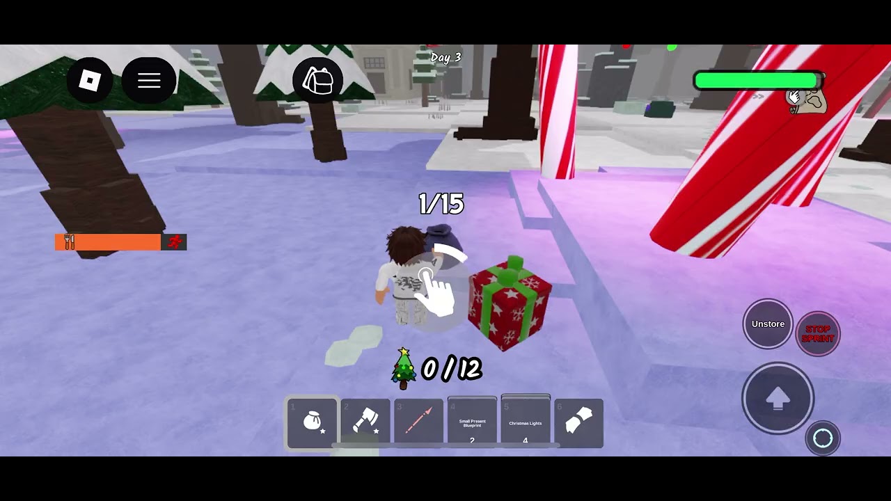 I survived 99 nights in the forest #roblox