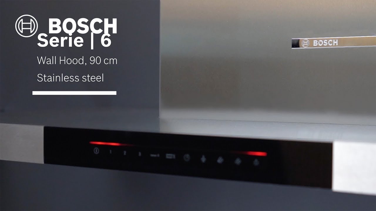 Bosch Series 6 Wall Hood, 90cm (DWB98JQ50B)