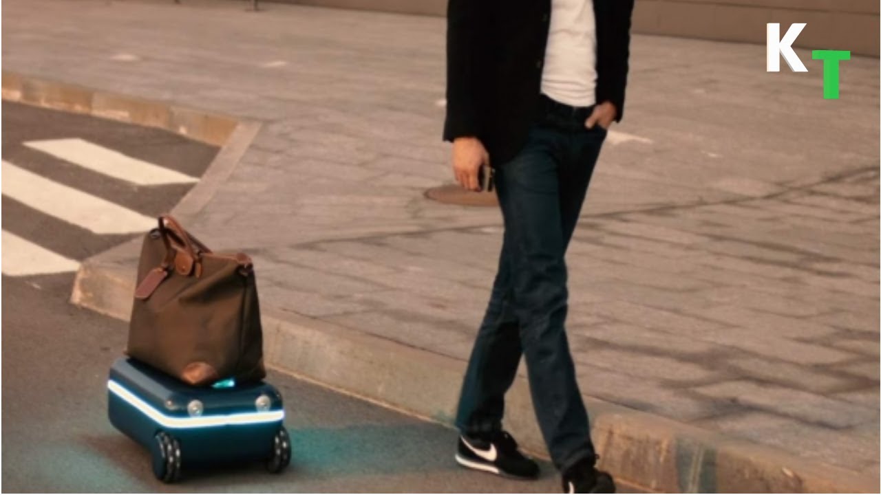 A suitcase that follows you?  | Top 7 amazing suitcases you must see ✅