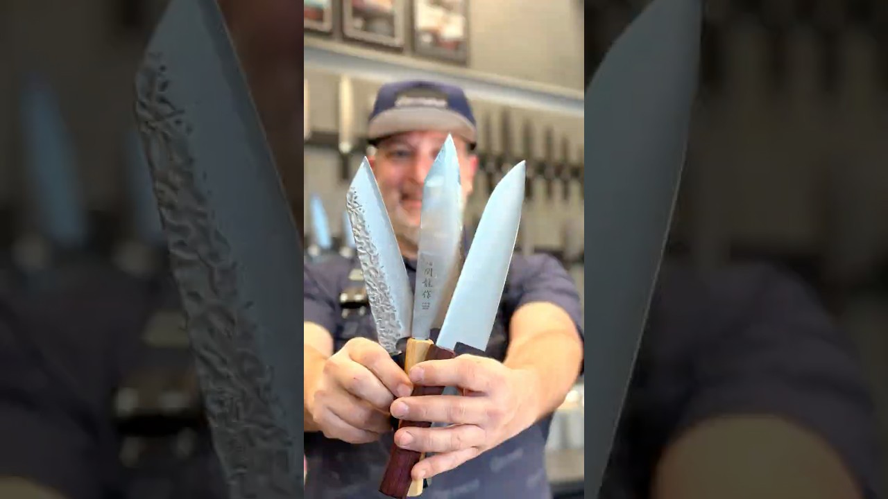 Santoku vs. Bunka: Which Knife Should You Choose? 🔪  #kitchenknives #santoku #bunka #chefknife