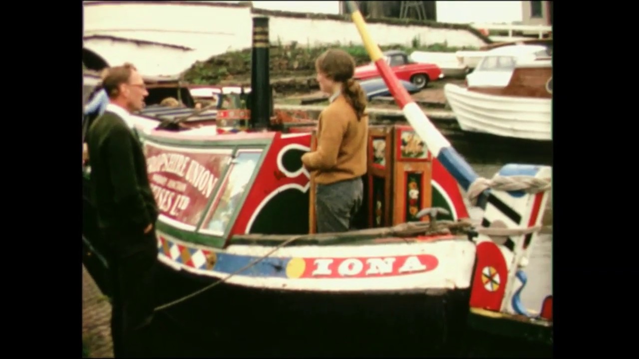 Rushbury school trip on the Shropshire Union canal in the late 1960's