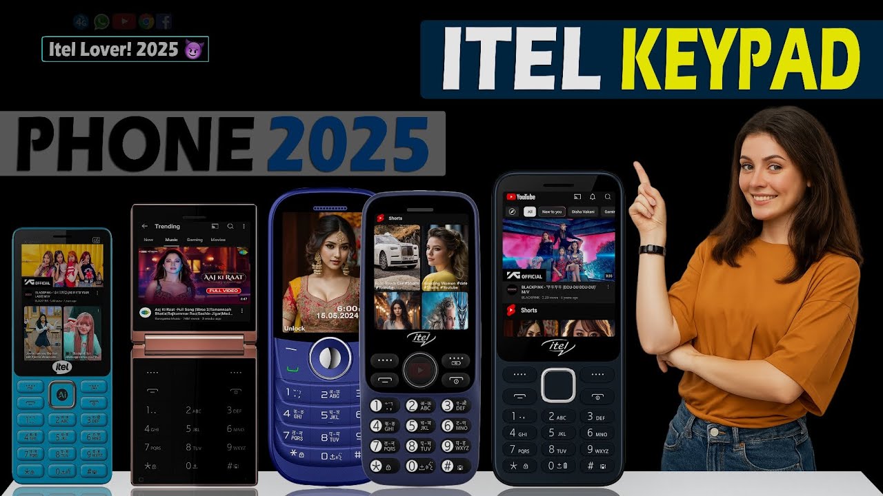 Top 5 Best Itel Keypad Phone 2025⚡⚡November 2025📱👹🔥