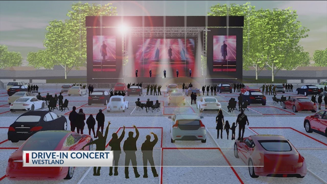Drive-in concert at Westland