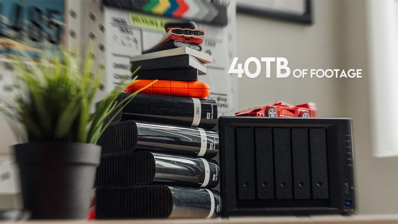 I Found the Best STORAGE SOLUTION for Filmmakers (40TB+ of footage)