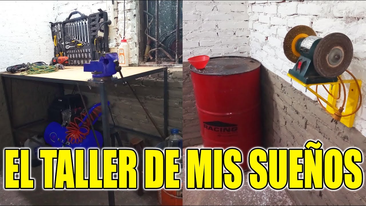 COMO CONVERT&Iacute; ESTE GARAJE EN UN TALLER