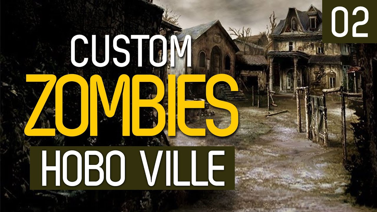Custom Zombies | Hobbo Ville #2 - L4D feelings
