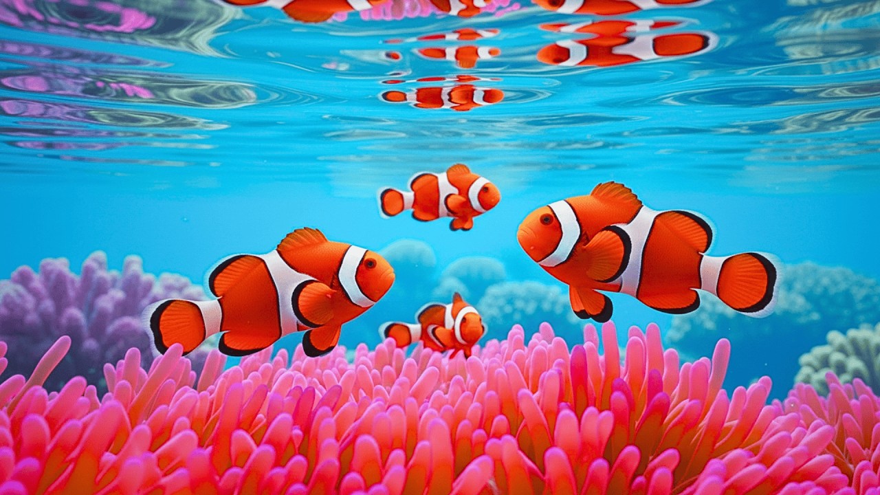 The Best 4K Aquarium 🐠 Discover Stunning Jellyfish,Vibrant Coral Reefs & Exotic Ocean Life