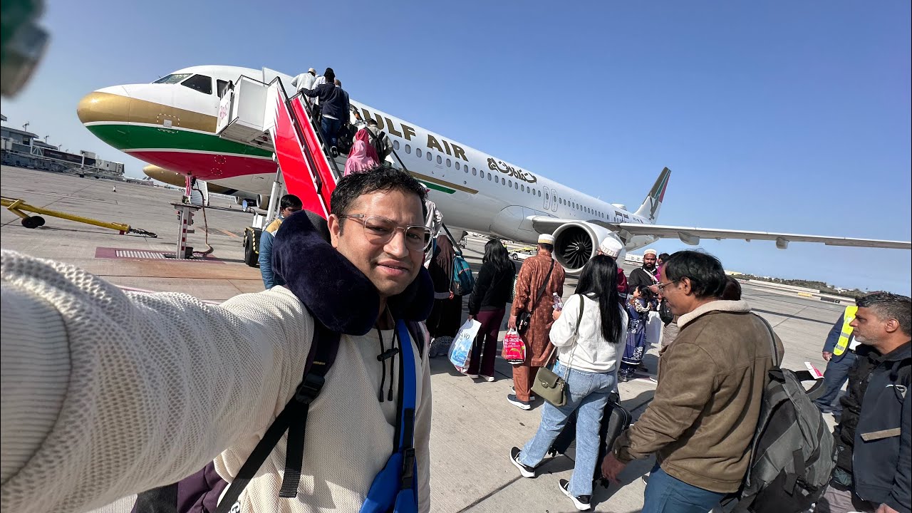 Bahrain To Mumbai  Finally wo din aa gaya Travelling To My Home 