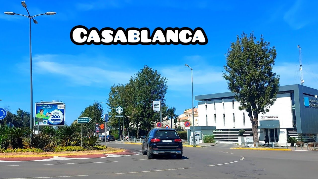 Casablanca جولة من شارع الزيراوي إلى عين الدياب بالدار البيضاء