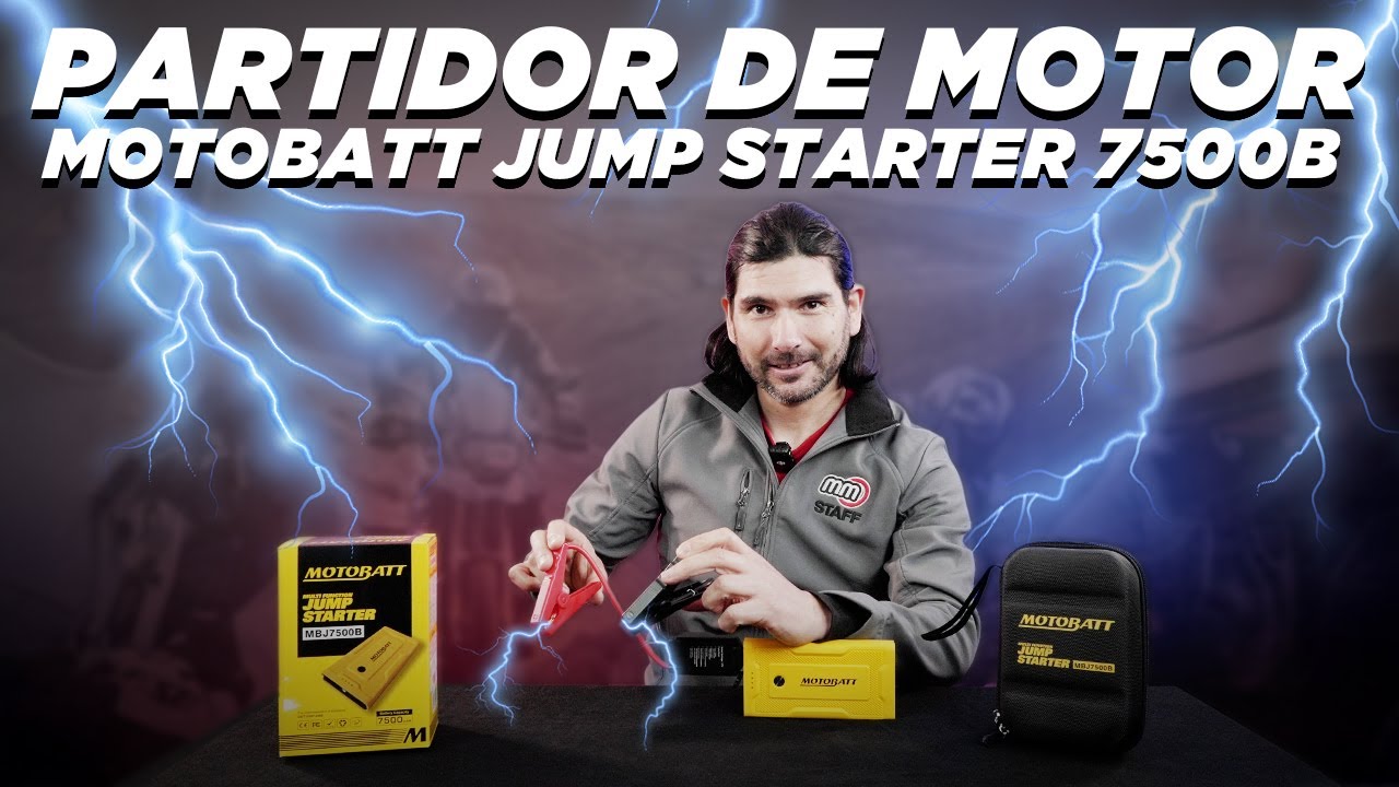 PARTIDOR DE MOTOR JUMP STARTER 7500B - Disponible en motomundi.cl