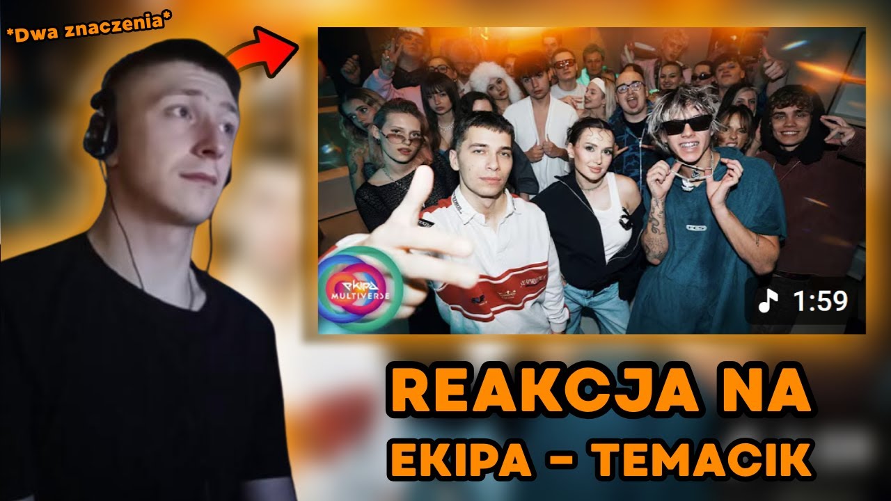 NIE WIEM O CO CHODZI EKIPA - TEMACIK EXCEL REAKCJA