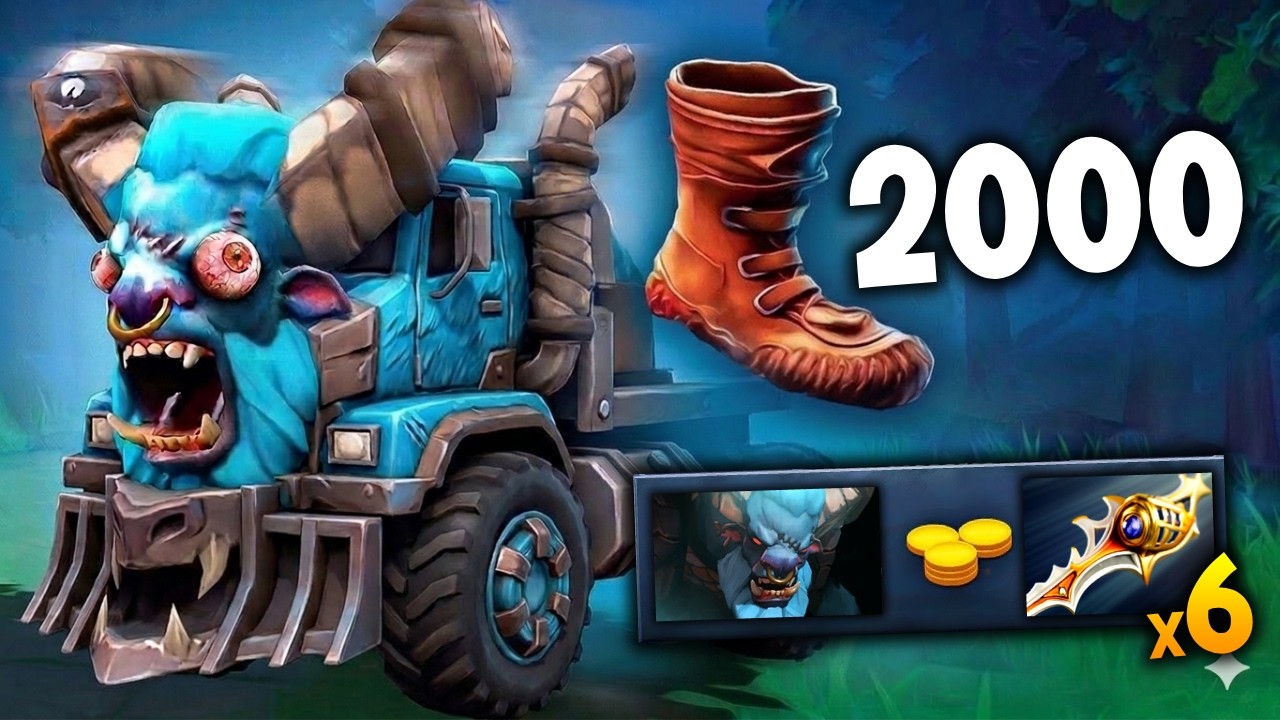 Урон от магии +400%! Spirit Breaker &mdash; мгновенное убийство! 🔥🔥🔥Удар как грузовик! | Геймплей Dota 2