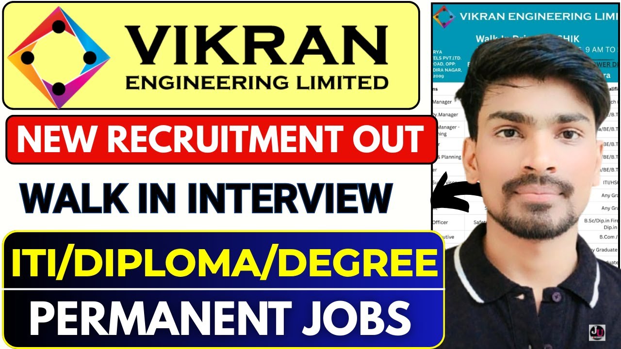 Vikran Engineering Recruitment 2026 | Job in Maharashtra | Vikran Engineering Vacancy 2026 | Jobs