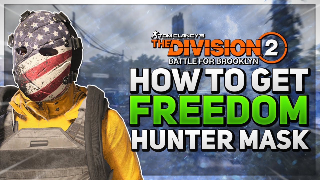 *HIDDEN HUNTER MASK* The Division 2: How to Get the FREEDOM HUNTER MASK with Solo Striker Build...