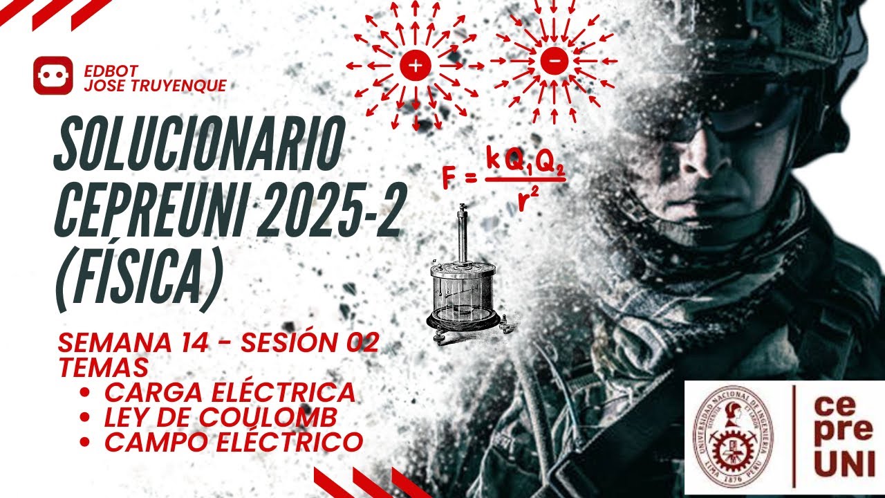 Material de estudio CEPREUNI 2025-2 (S14S02) - Carga eléctrica