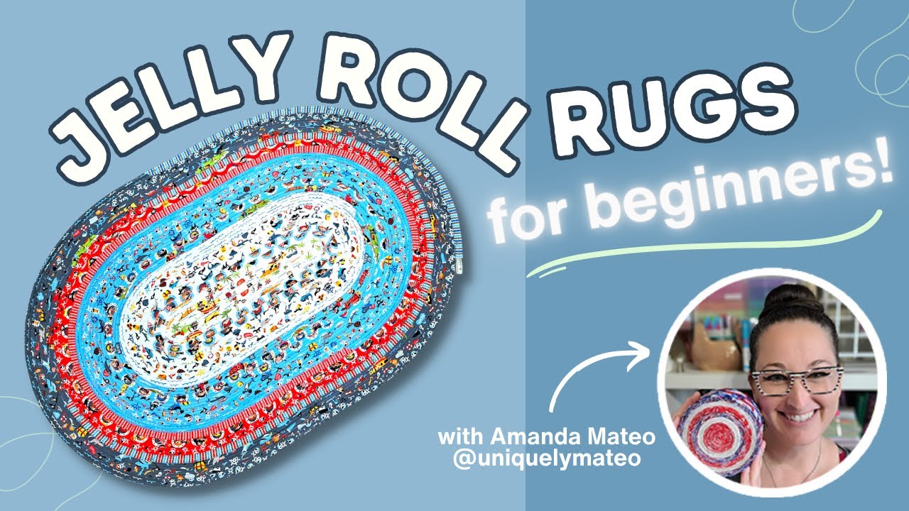 Beginner Jelly Roll Rug Tips | with Amanda Mateo!