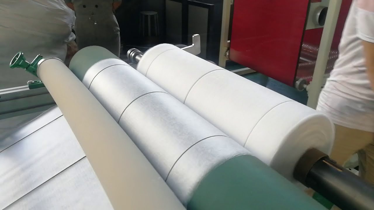 vertical type 600mm pp no woven melt blown fabric making machine to Mexico customer N95 mask machine