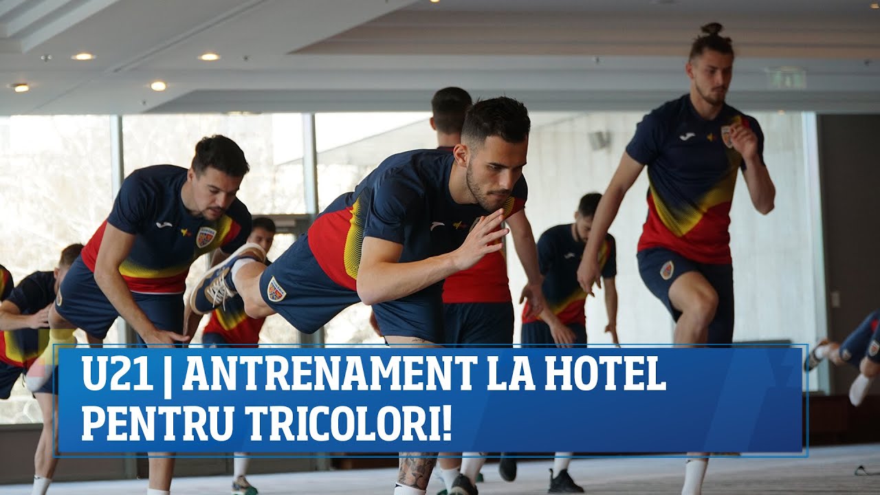 U21 | Sesiune de antrenament cu exerciții de activare &icirc;nainte de joc!
