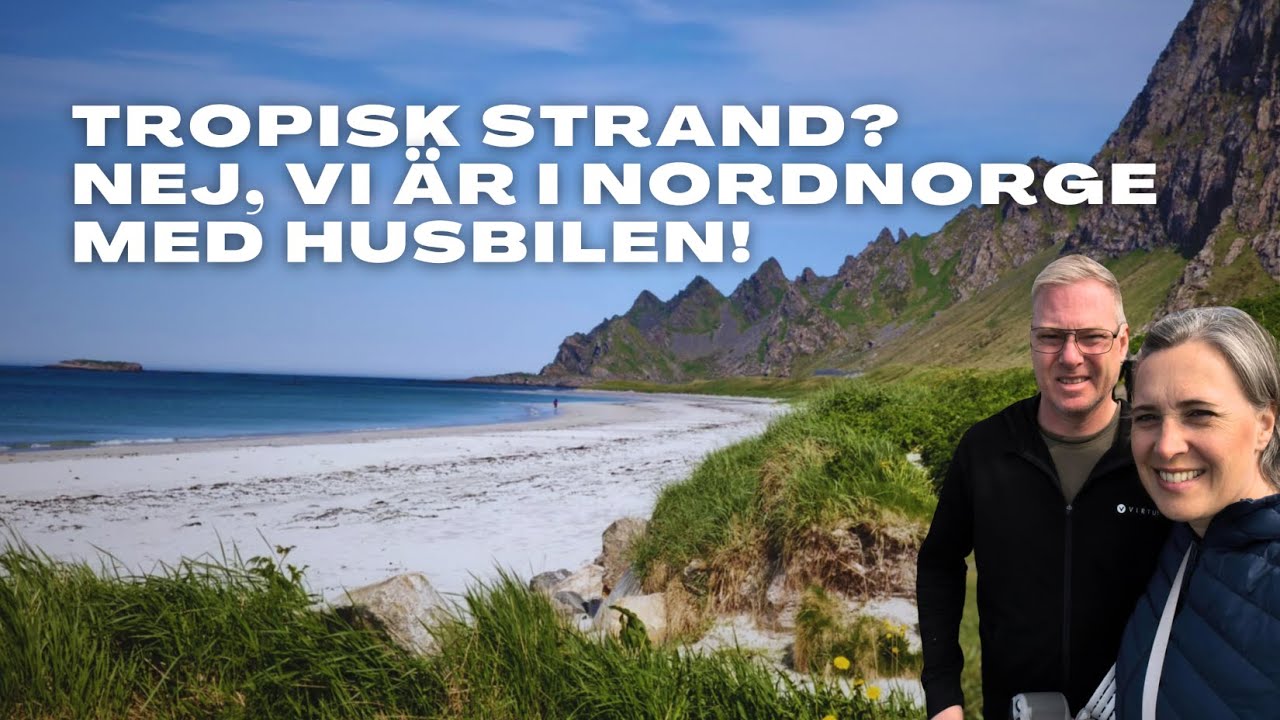 Del 3: Magiska Senja Andøya och Lofoten. Vi kör genom Norge i midnattssol!