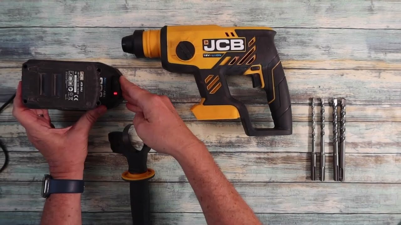 JCB SDS Drill Unboxing video 2023