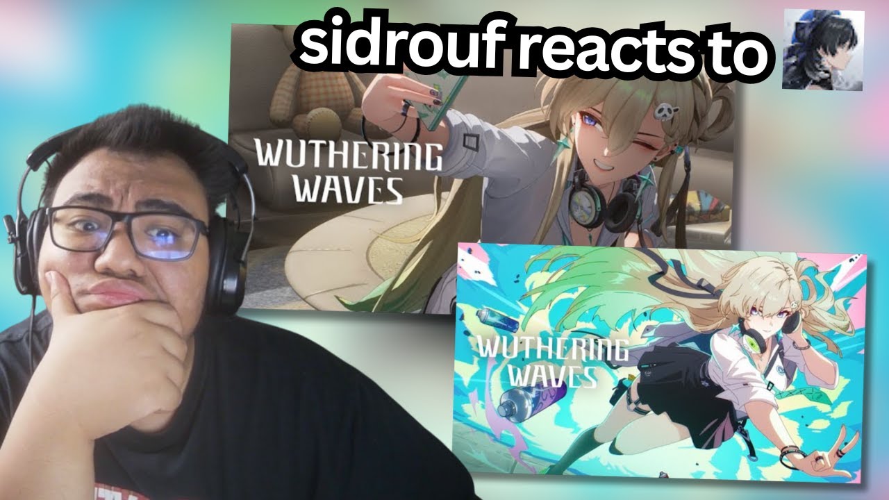 A GYARU WITH ROLLER SKATES? - Sidrouf Reacts Wuthering Waves - Lynae Resonator and Combat Showcase