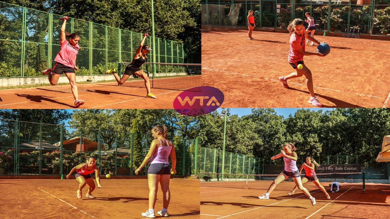 Poetry of Tennis Conditioning | WTA Training | SetNet club Belgrade | trening Dalibor Danicic