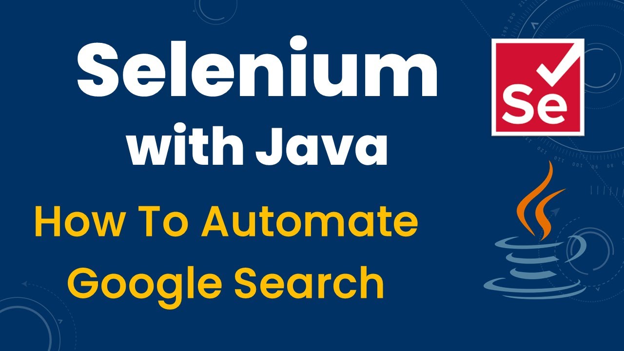 How to automate Google search in Selenium with Java