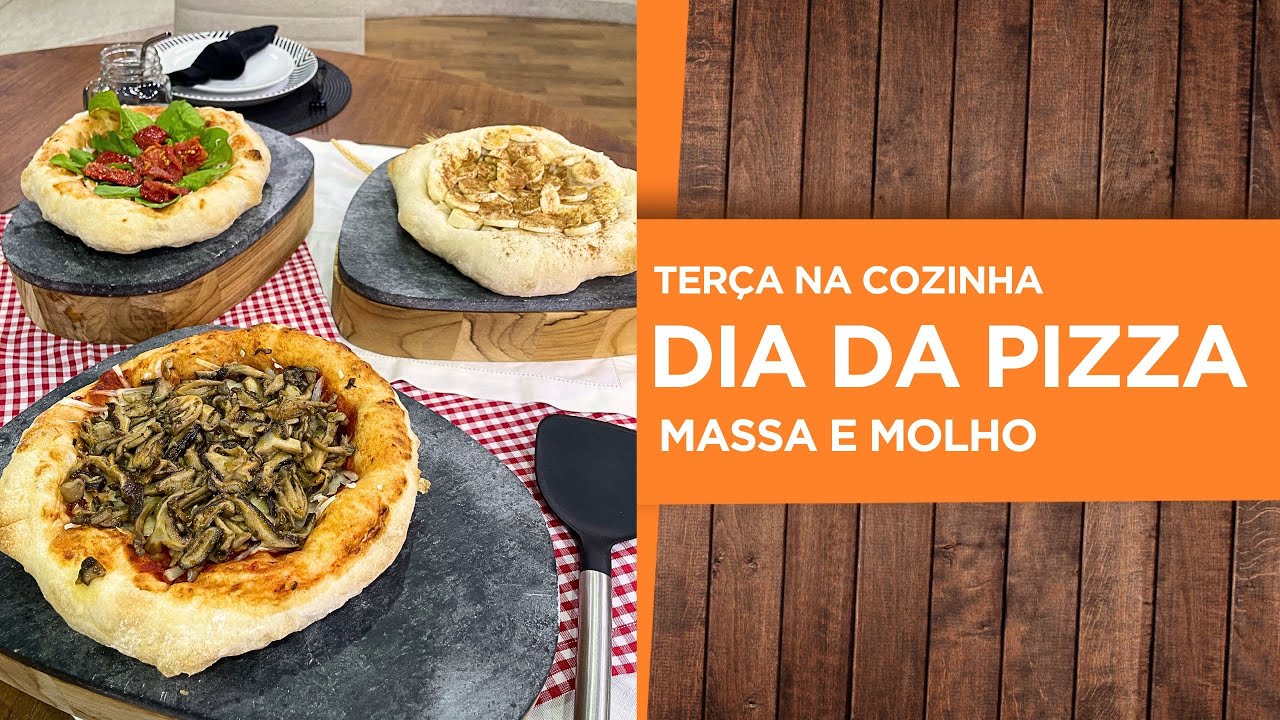 Terça na Cozinha: Dia da Pizza - Massa e Molho de Tomate (11/07/23)
