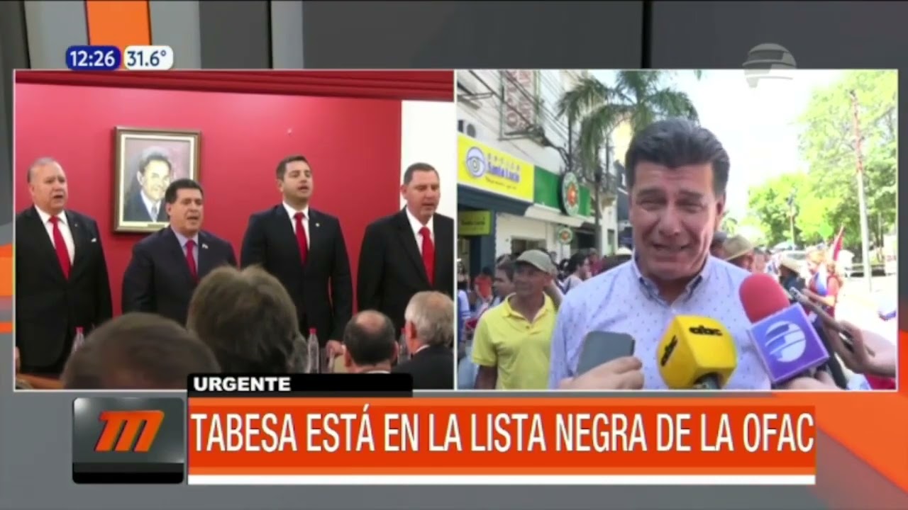 OFAC incluye a Tabesa en su lista negra