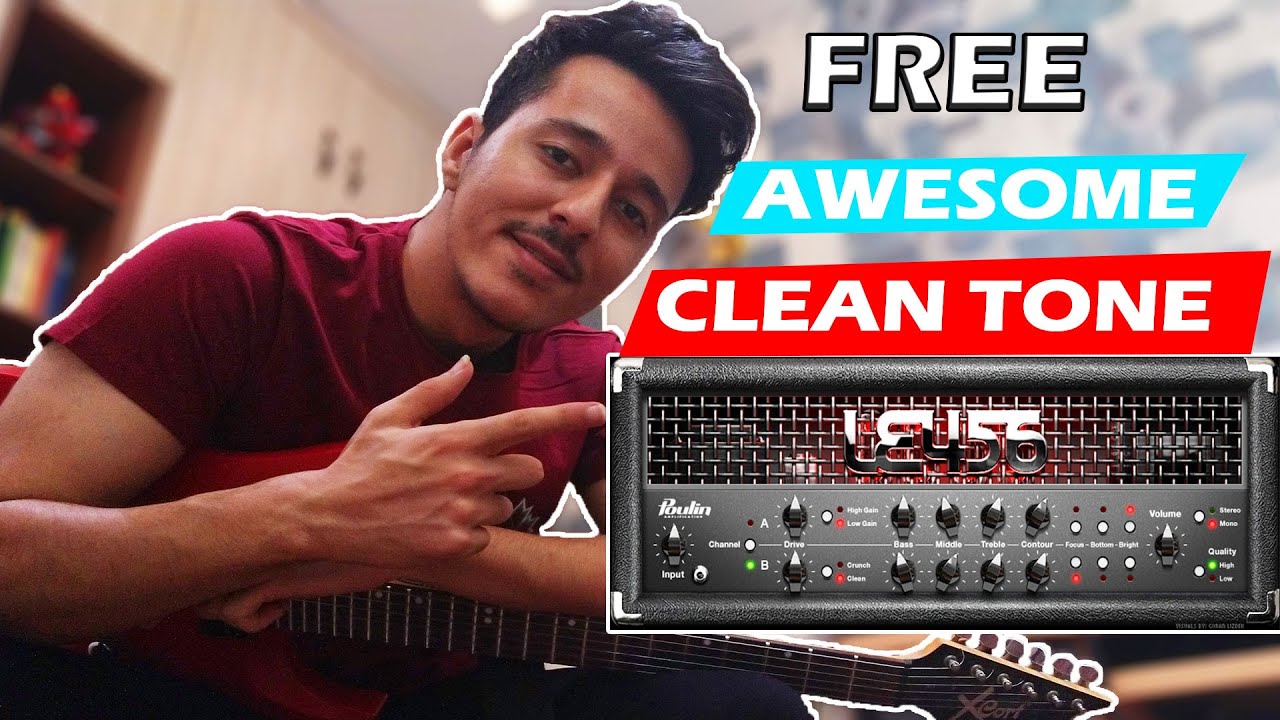 How To Make A Sweet Clean Tone With 100% Free Amp Sim!!